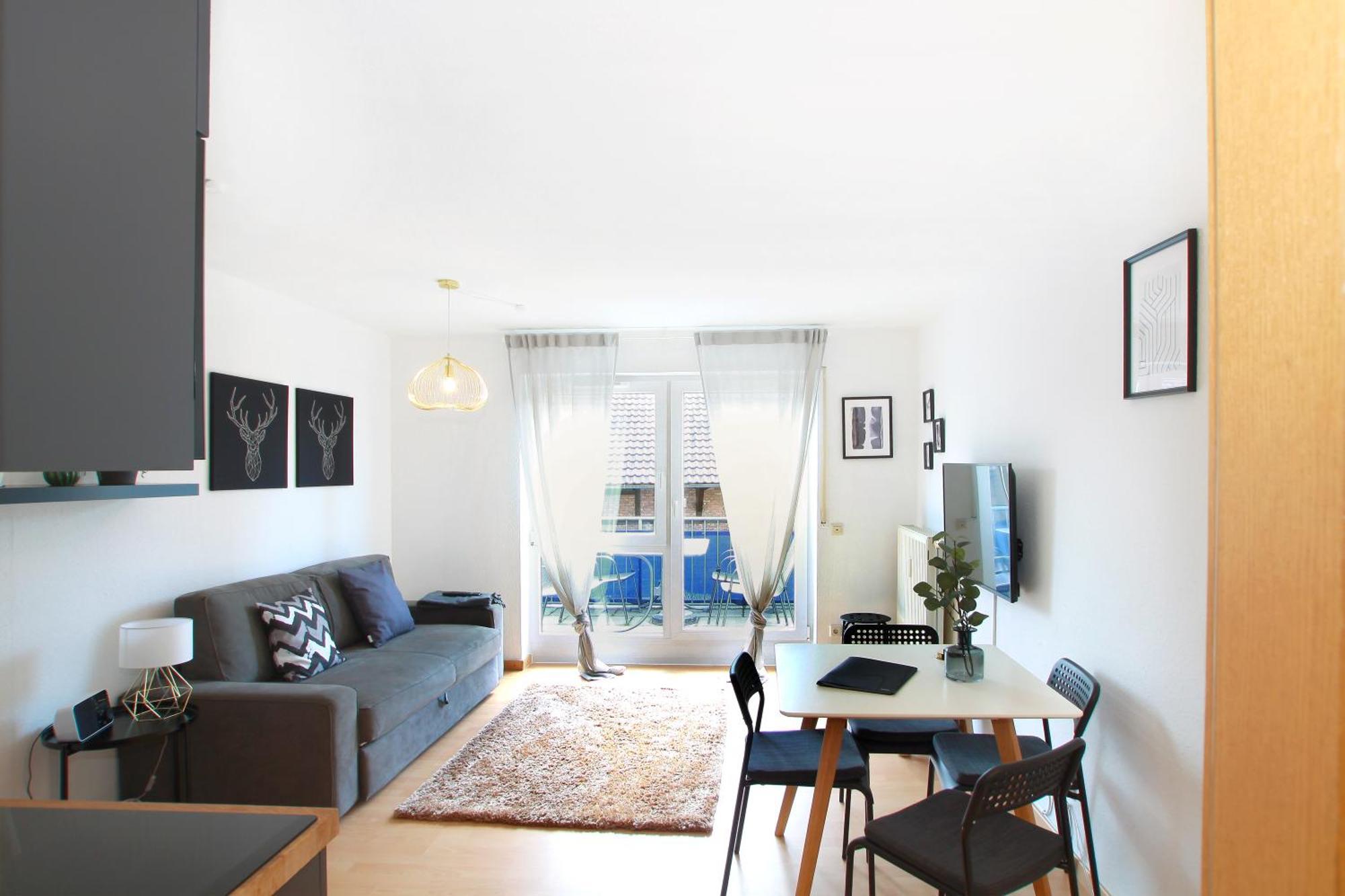 Ferienwohnung Mila Naehe Messe In FDH Εξωτερικό φωτογραφία